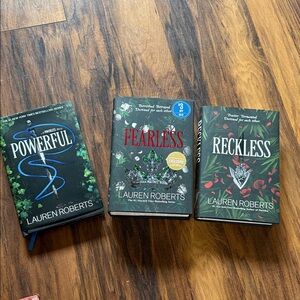 Lauren Roberts Book Set - Powerful, Fearless, Reckless